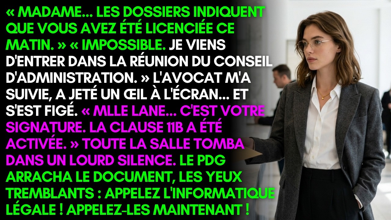 Ils m'ont licenciée à 9h00 — Je possédais l'entreprise à 13h00 💼