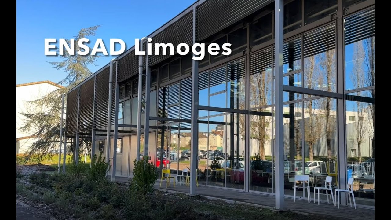 Visite de l’École nationale supérieure d'Art et de Design de Limoges