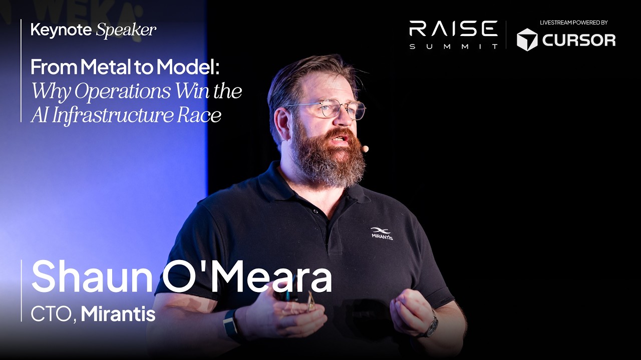From Metal to Model: Why Operations Win the AI Infrastructure Race | Mirantis | RAISE Summit 2026