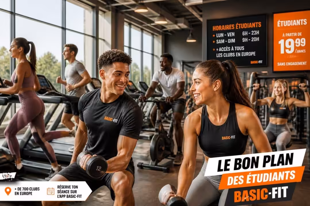 découvrez l'abonnement basic-fit étudiant, le bon plan pour accéder à une salle de sport moderne à prix réduit et rester en forme facilement.