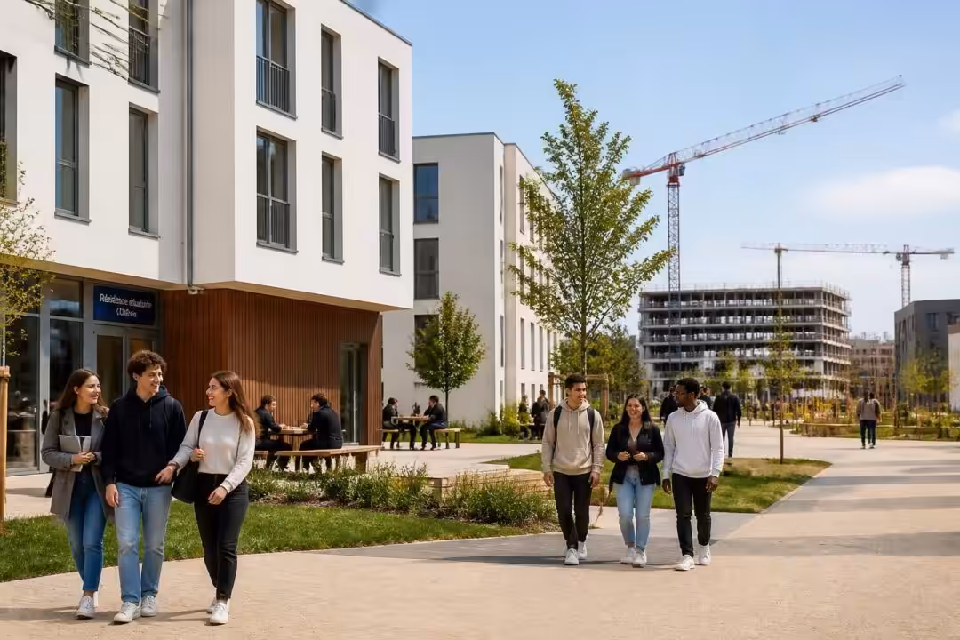 découvrez l'inauguration de 38 nouveaux logements étudiants à châlons, avec un projet futur visant à développer des logements adaptés aux familles.